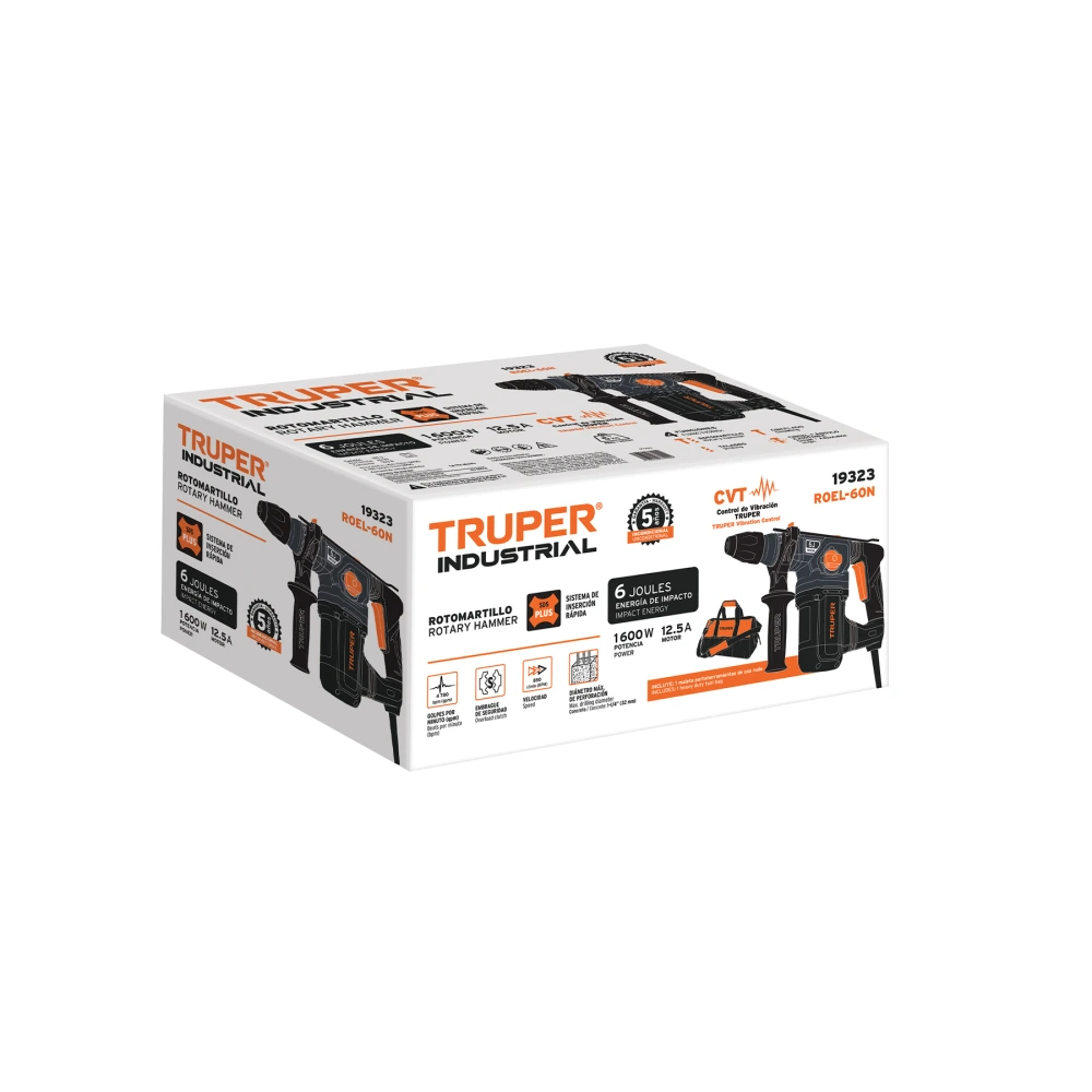 104160 CAJA DE EMPAQUE DE REPUESTO PARA ROEL-60N, TRUPER INDUSTRIAL