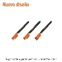 10652 JUEGO DE 3 MINICEPILLOS DE ALAMBRE 28 PINCELES, TRUPER