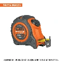 10748 FLEXÓMETRO AUTO-LOCK CONTRA IMPACTOS 5.5 M CINTA 25 MM