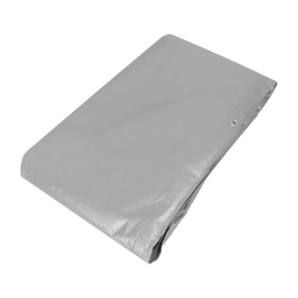 10775 LONA DE POLIETILENO REFORZADA 5 X 5 M, GRIS, 180G/M2, TRUPER