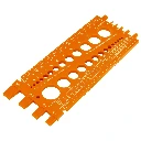 10811 REGLETA MEDIDORA DE TUERCAS Y TORNILLOS, STD Y MM, TRUPER