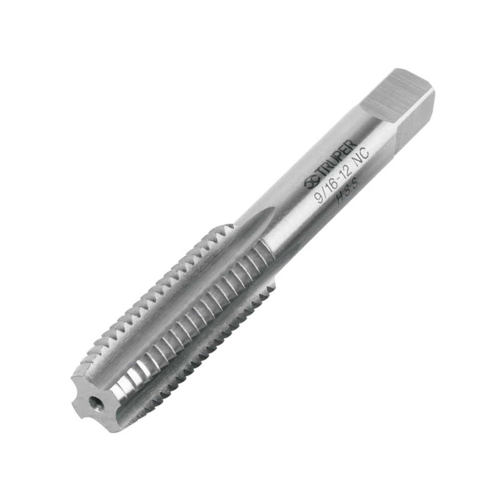 [MT-9/16X12] 11421 MACHUELO SEMICÓNICO 9/16'X12 UNC, ESTUCHE INDIVIDUAL, TRUPER