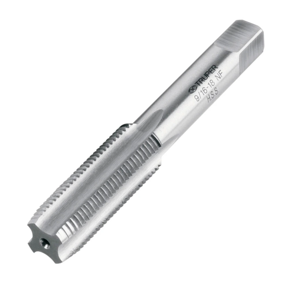 [MT-9/16X18] 11422 MACHUELO SEMICÓNICO 9/16'X18 UNF, ESTUCHE INDIVIDUAL, TRUPER