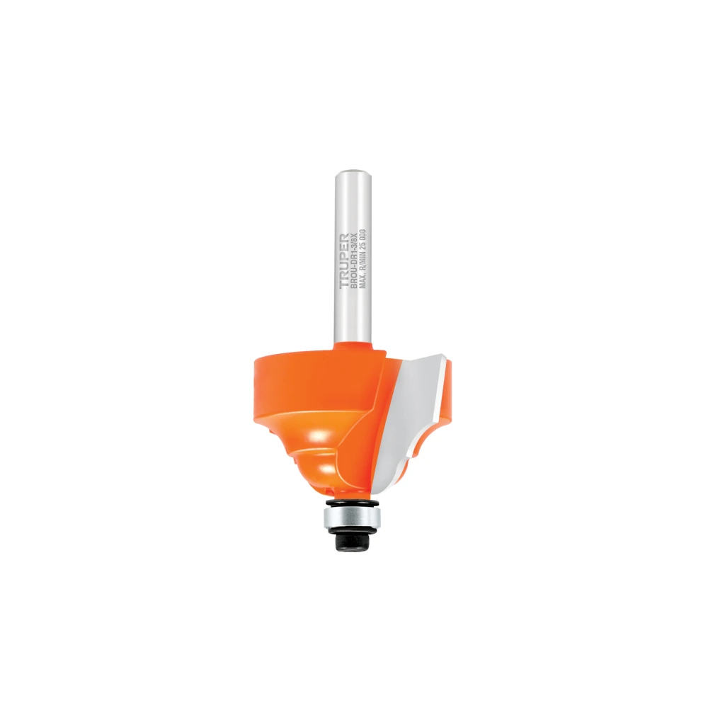[BROU-DR1-3/8X] 11481 BROCA PARA ROUTER, DOBLE ROMANA, 1-3/8' CON BALERO, TRUPER