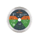11579 DISCO DE DIAMANTE DE 7' X 2.2 MM, RIN CONTINUO, TRUPER