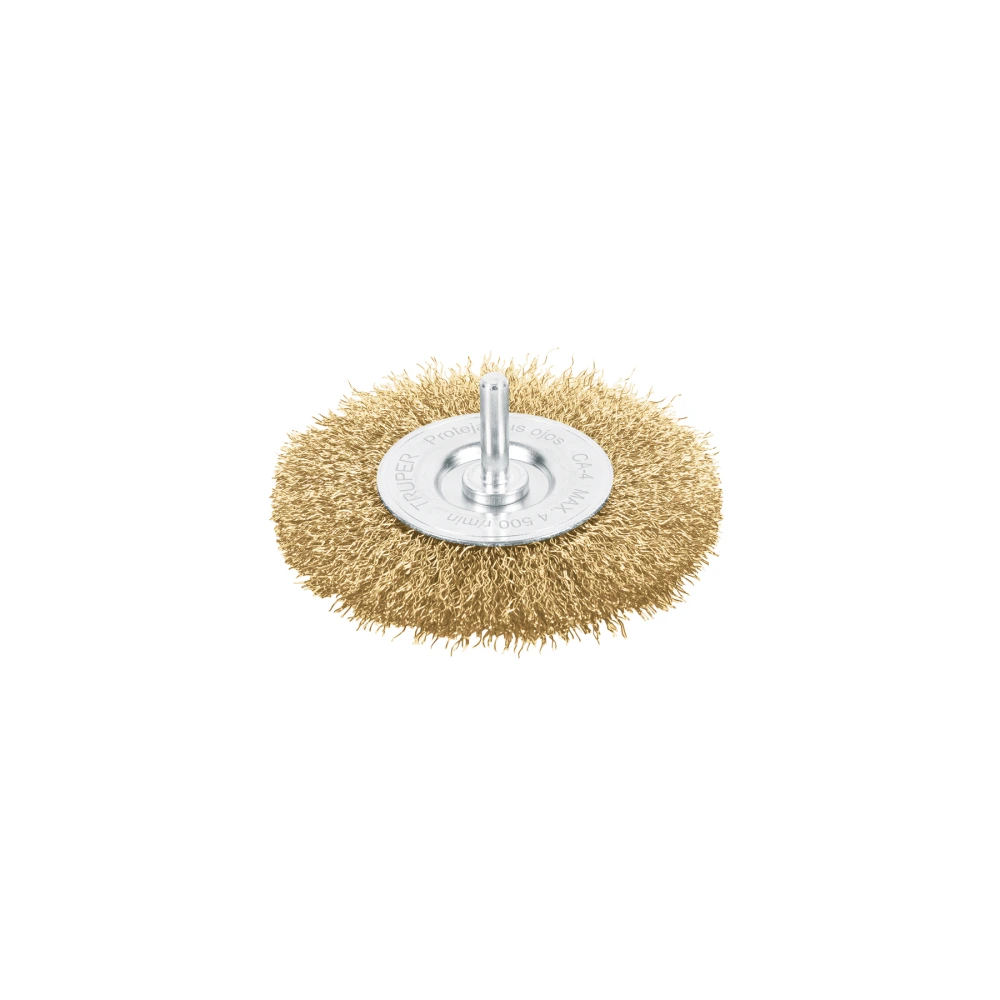 [CA-4] 11590 CARDA CIRCULAR 4' ALAMBRE GRUESO PARA TALADRO, TRUPER