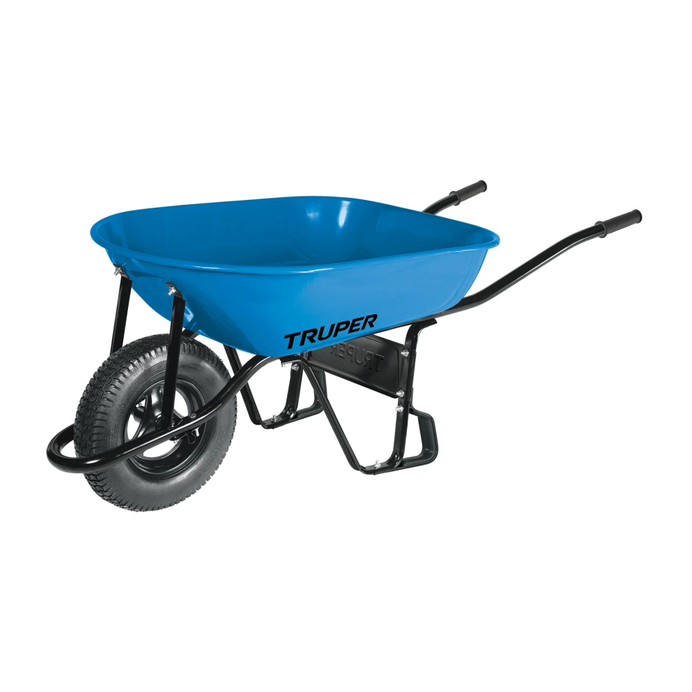 [CAT-50ND] 11752 CARRETILLA 5.5 FT3 NEUMÁTICA, BASTIDOR TUBULAR, TRUPER