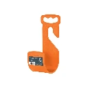 100173 GANCHO PLÁSTICO NARANJA PARA MANGUERA DE JARDÍN, TRUPER