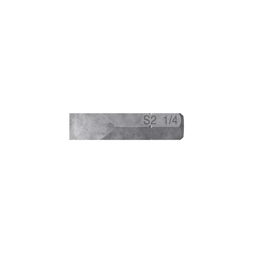 [PUDE-3125] 12167 ESTUCHE CON 5 PUNTAS PLANAS DE 1/4' LARGO 1', TRUPER EXPERT