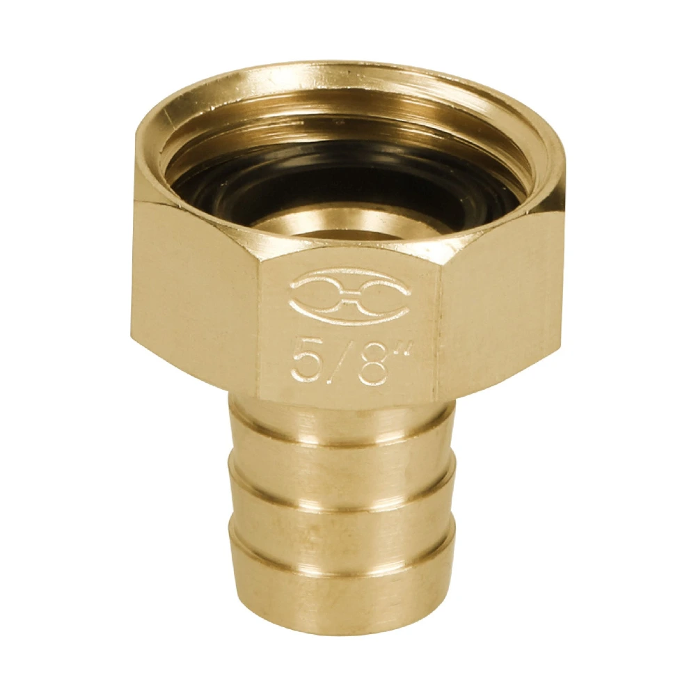 [CF-5/8B] 12288 CONECTOR 5/8' HEMBRA DE LATÓN SÓLIDO PARA MANGUERA, TRUPER