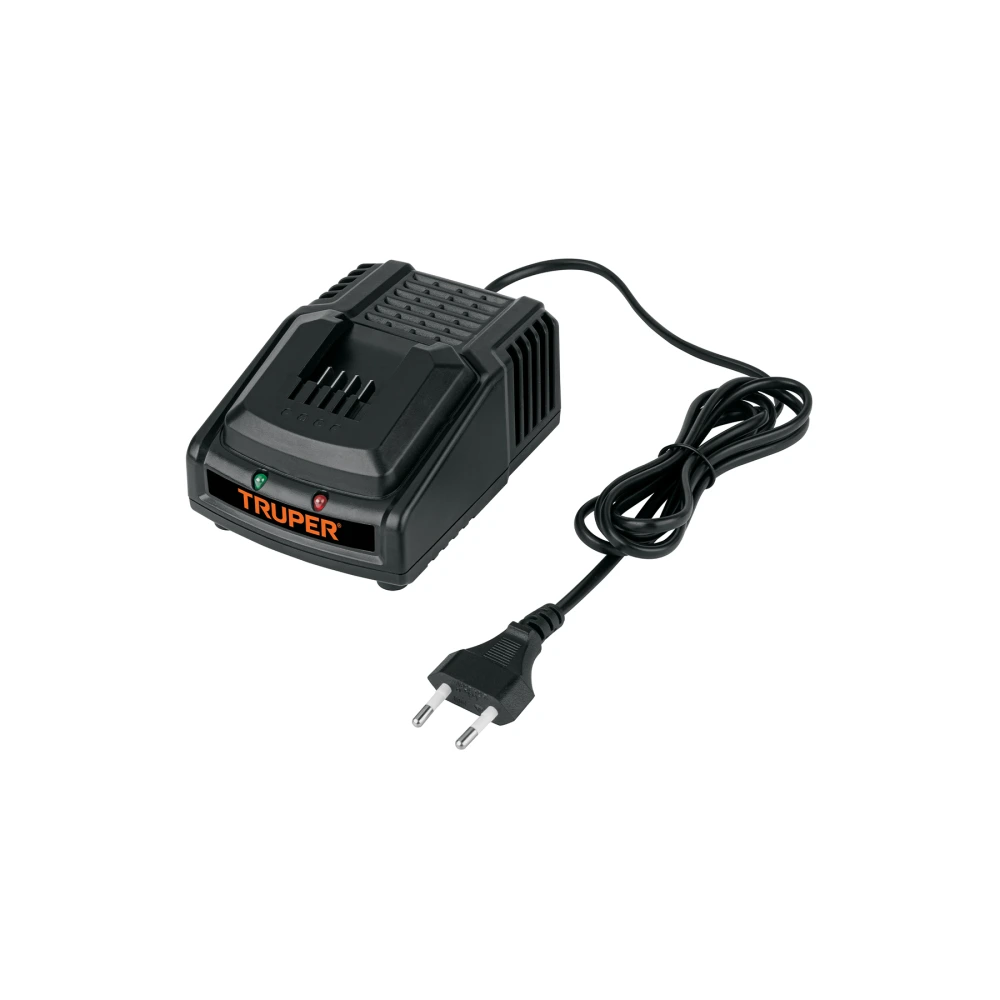 [CAR-INA2-2] 12336 CARGADOR DE BATERÍAS DE 12 A 20V, ENCHUFE TIPO C, TRUPER PRO