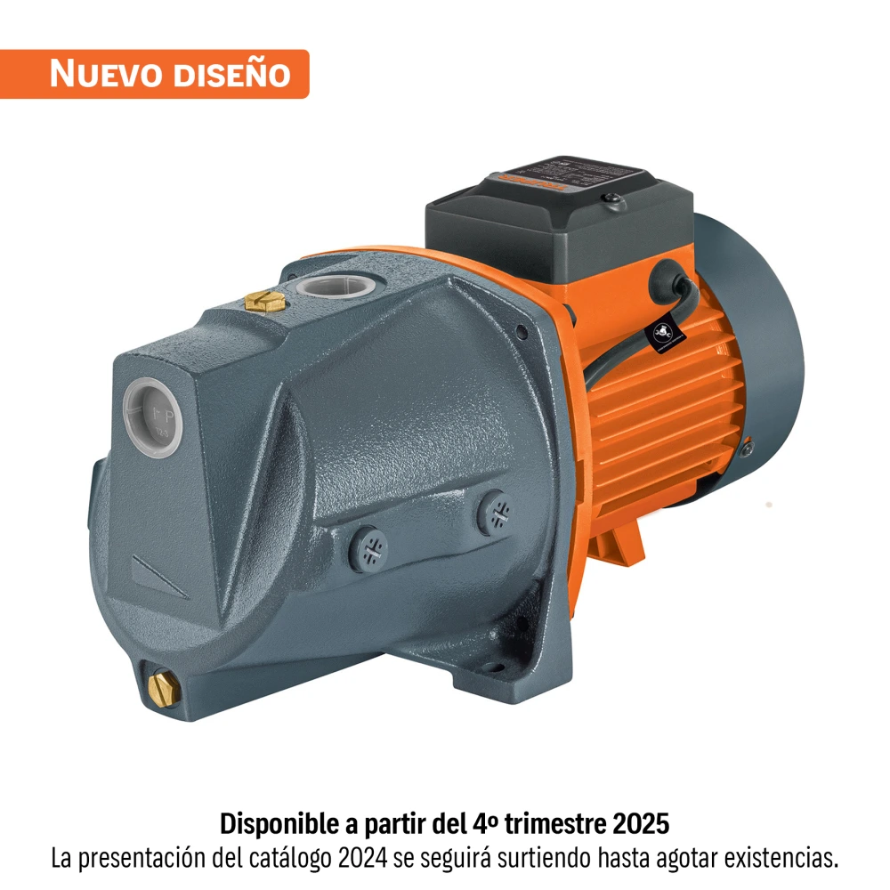 [BOAJ-1] 12408 BOMBA TIPO JET, CABEZAL DE HIERRO, 1 HP, TRUPER