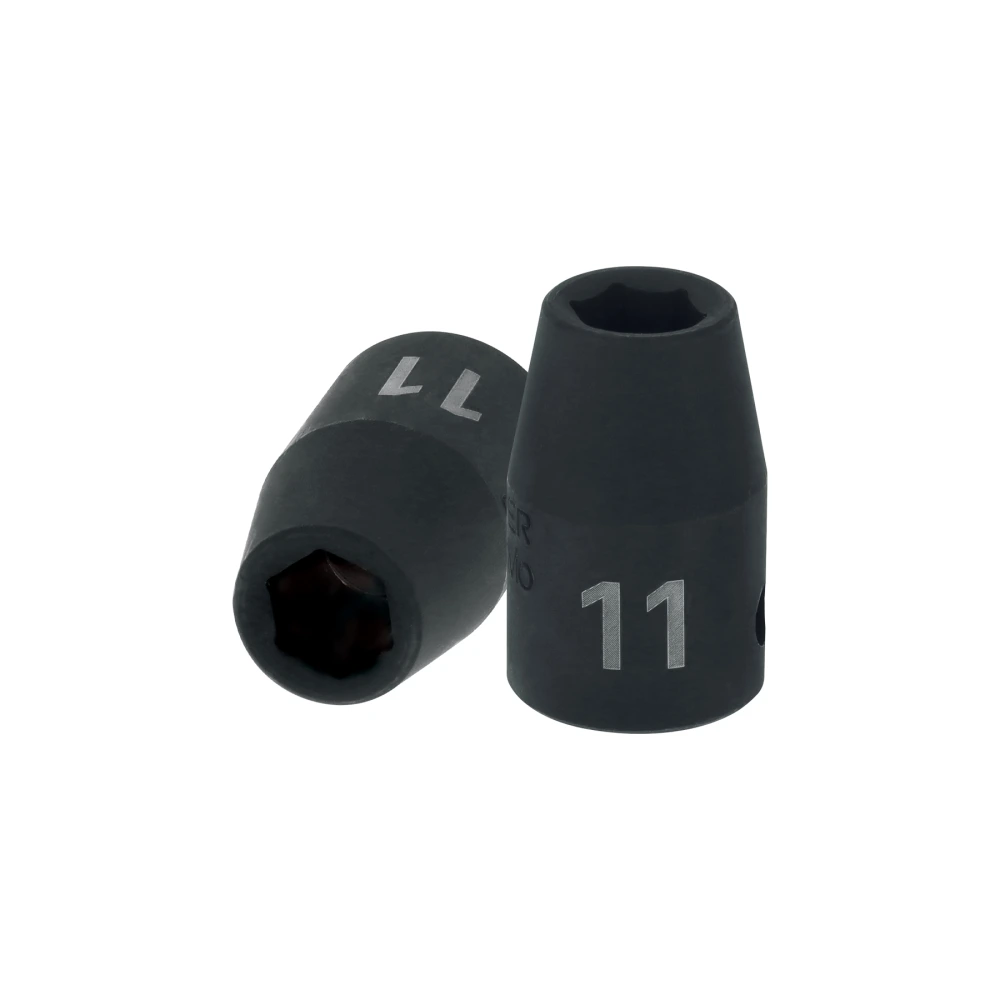 [D-7411-M] 12411 DADO CUADRO 1/2' DE IMPACTO 6 PUNTAS DE 11 MM, TRUPER