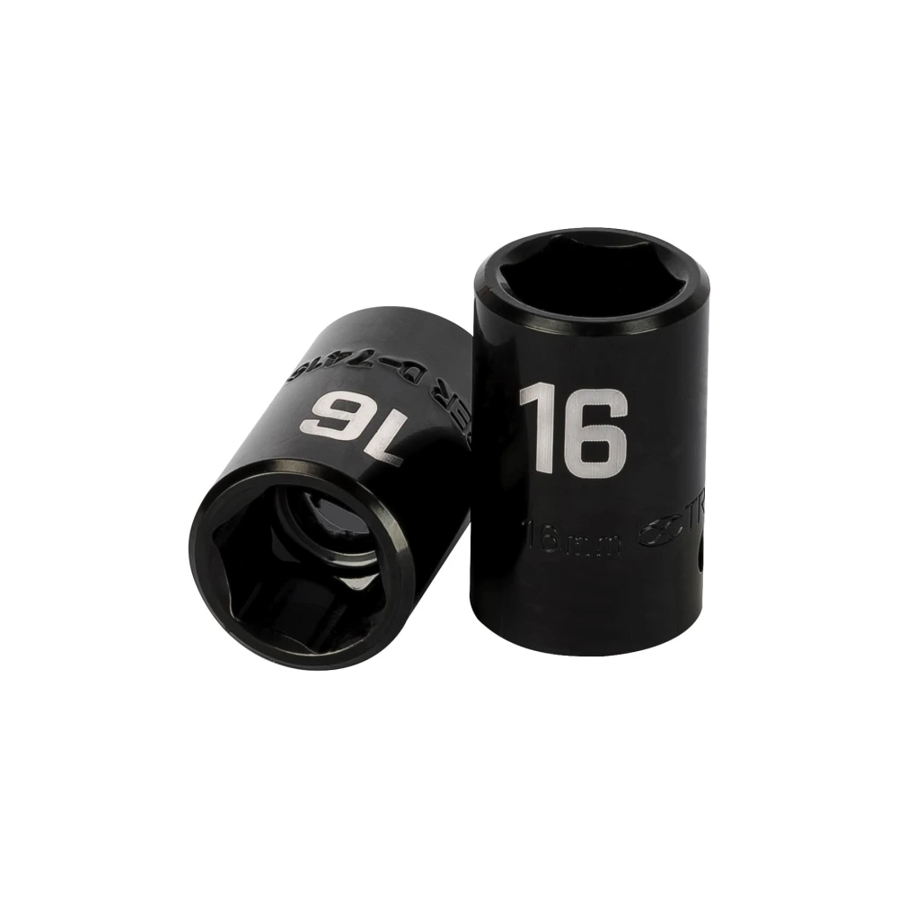[D-7416-M] 12416 DADO CUADRO 1/2' DE IMPACTO 6 PUNTAS DE 16 MM, TRUPER