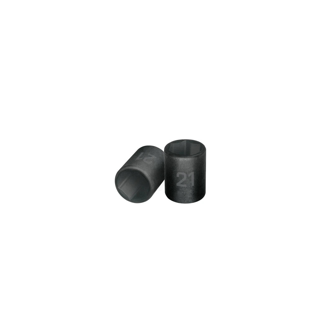 [D-7421-M] 12421 DADO CUADRO 1/2' DE IMPACTO 6 PUNTAS DE 21 MM, TRUPER