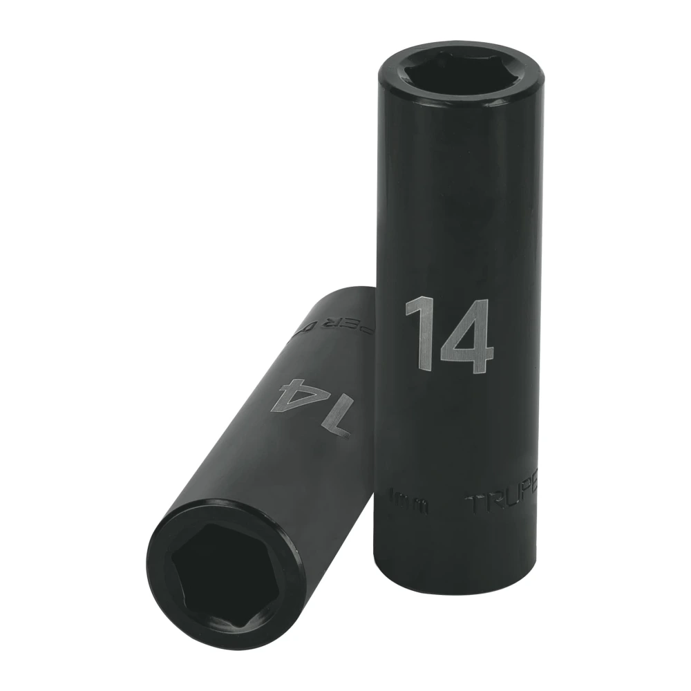 [D-7314-ML] 12426 DADO LARGO CUADRO 1/2' DE IMPACTO 6 PUNTAS DE 14 MM, TRUPER