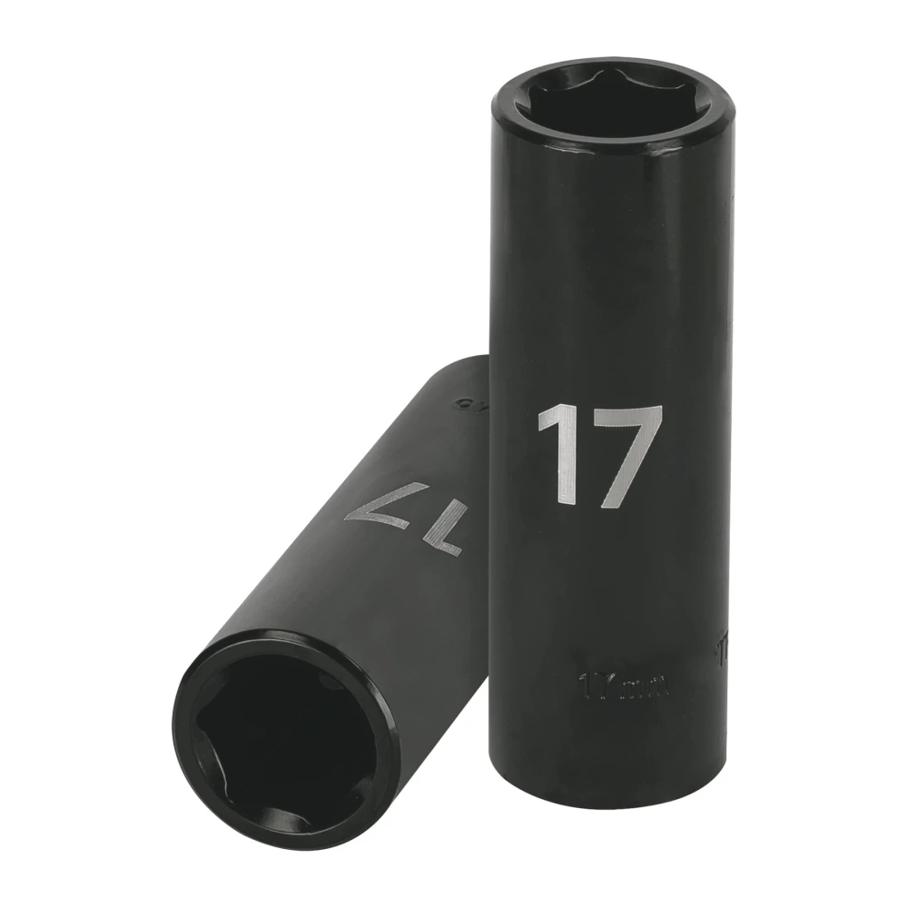 [D-7317-ML] 12429 DADO LARGO CUADRO 1/2' DE IMPACTO 6 PUNTAS DE 17 MM, TRUPER