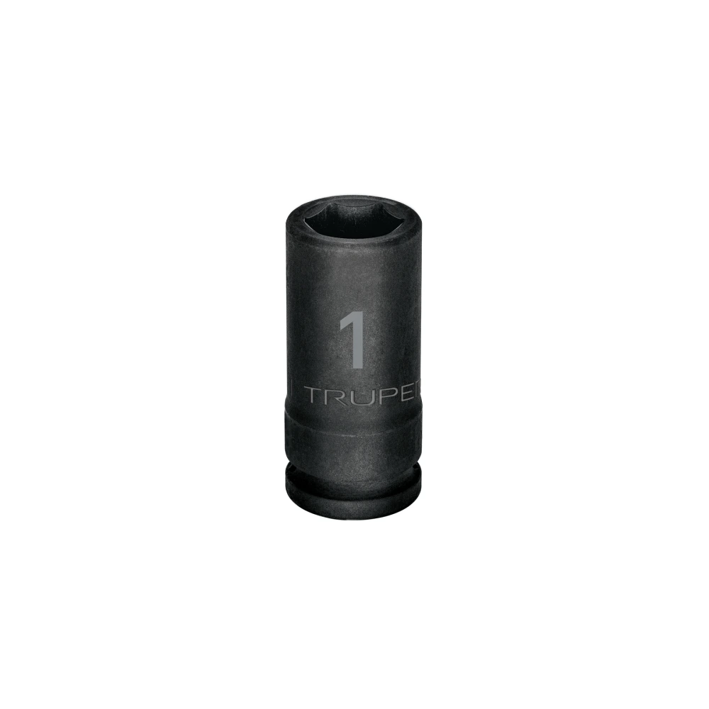[D-7516-L] 12434 DADO LARGO DE IMPACTO DE 1', 6 PUNTAS, CUADRO 3/4', TRUPER