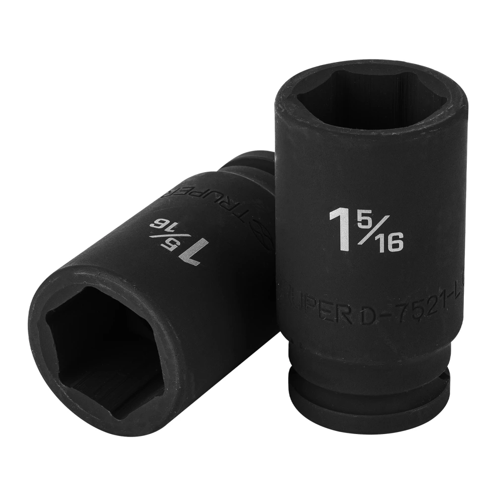 [D-7521-L] 12439 DADO LARGO DE IMPACTO DE 1-5/16', 6 PUNTAS, CUADRO 3/4'