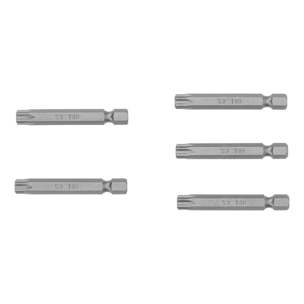 [PUDE-6240] 12485 ESTUCHE CON 5 PUNTAS TORX T40 CON SEGURO LARGO 2', EXPERT