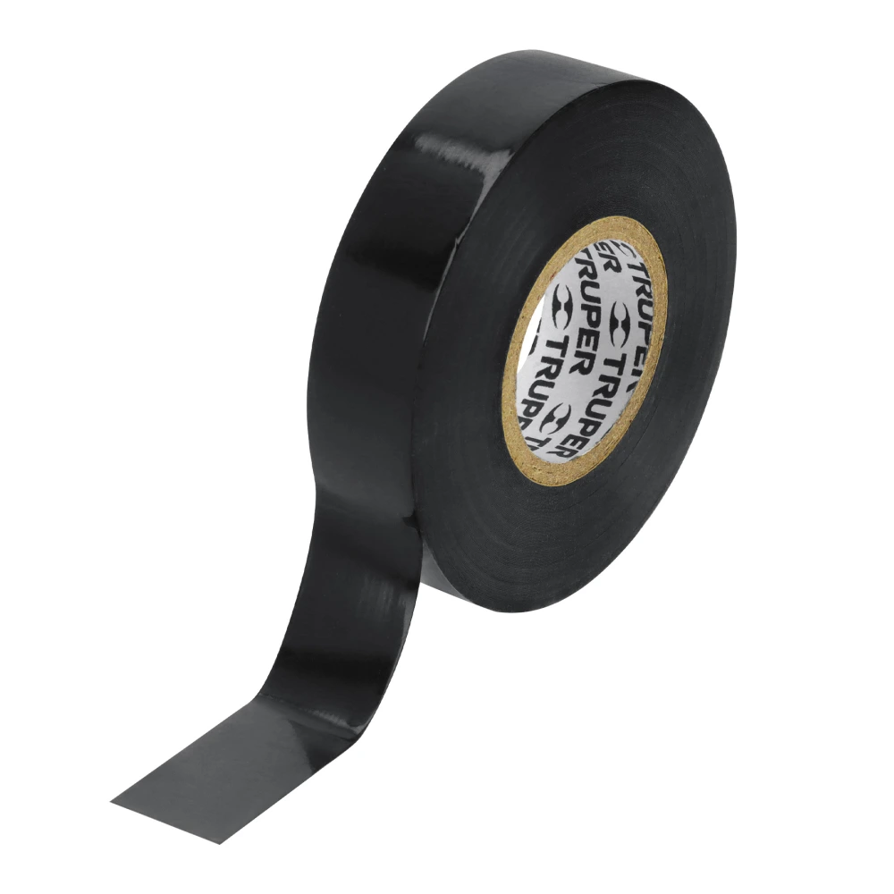 [M-33] 12500 CINTA DE AISLAR DE 18 M X 19 MM, NEGRA, TRUPER