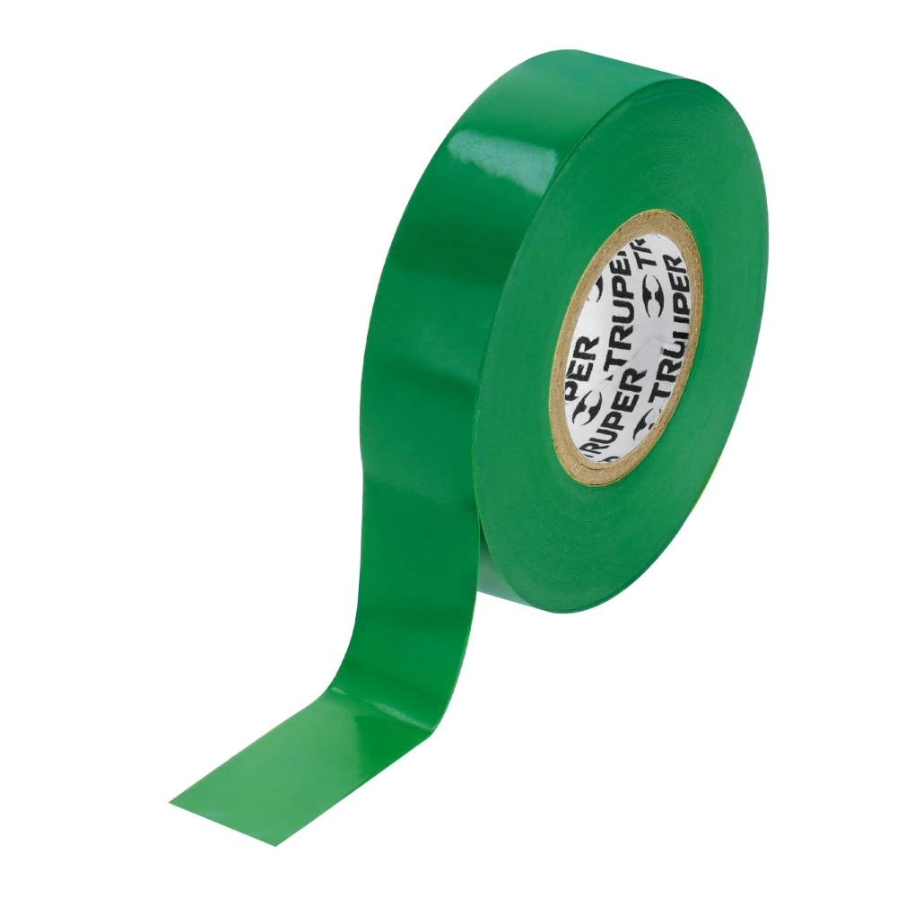 [M-33V] 12502 CINTA DE AISLAR DE 18 M X 19 MM, VERDE, TRUPER