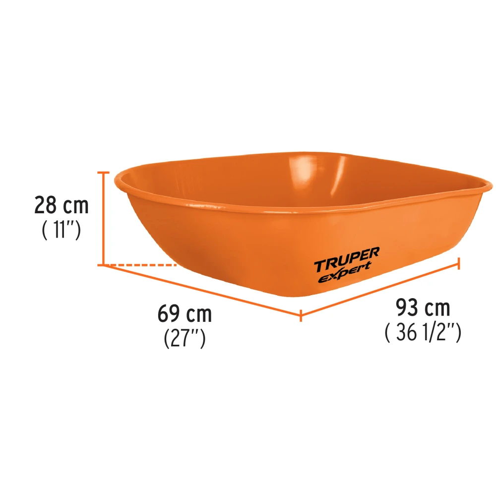 100416 CARRETILLA 5.5FT3 IMPONCHABLE BASTIDOR TUBULAR,TRUPER EXPERT