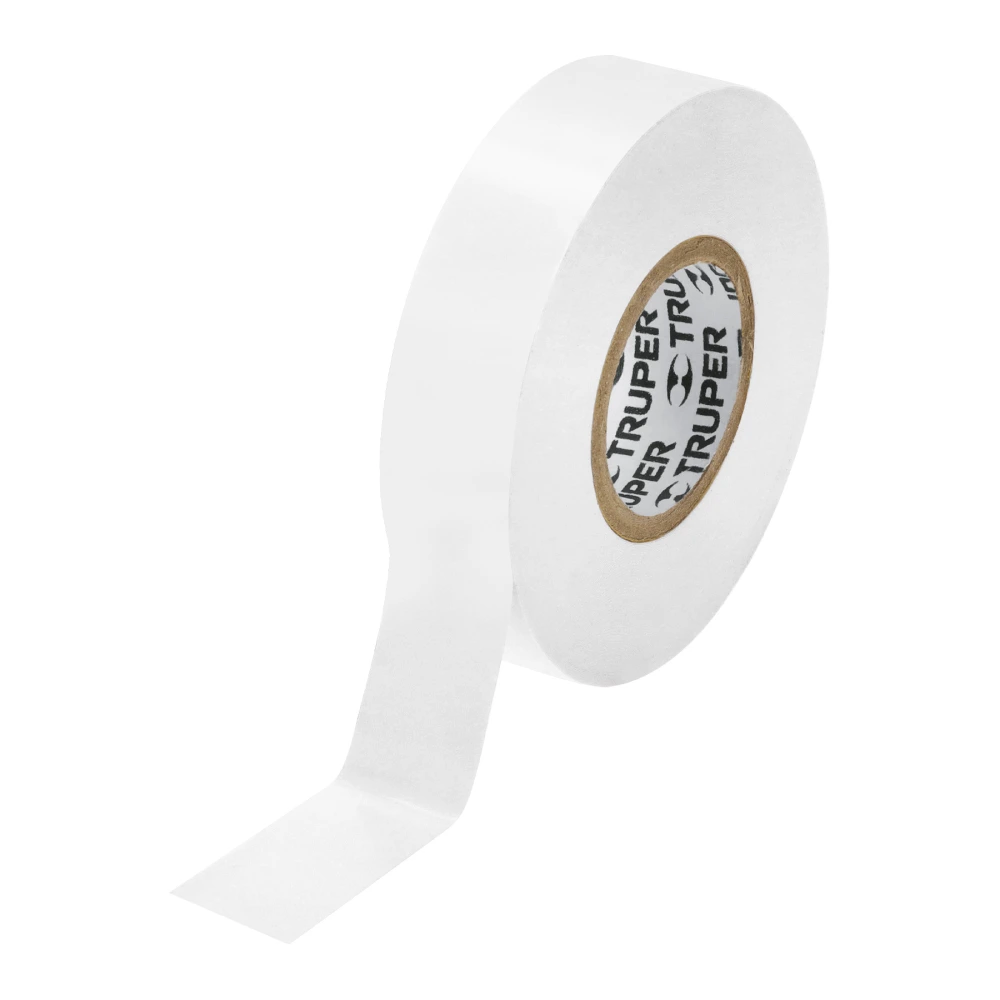 [M-33B] 12506 CINTA DE AISLAR DE 18 M X 19 MM, BLANCA, TRUPER