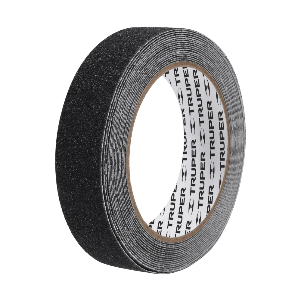 [CIA-15N] 12542 ROLLO DE 5 M DE CINTA ANTIDERRAPANTE NEGRA 25MM CON ABRASIVO