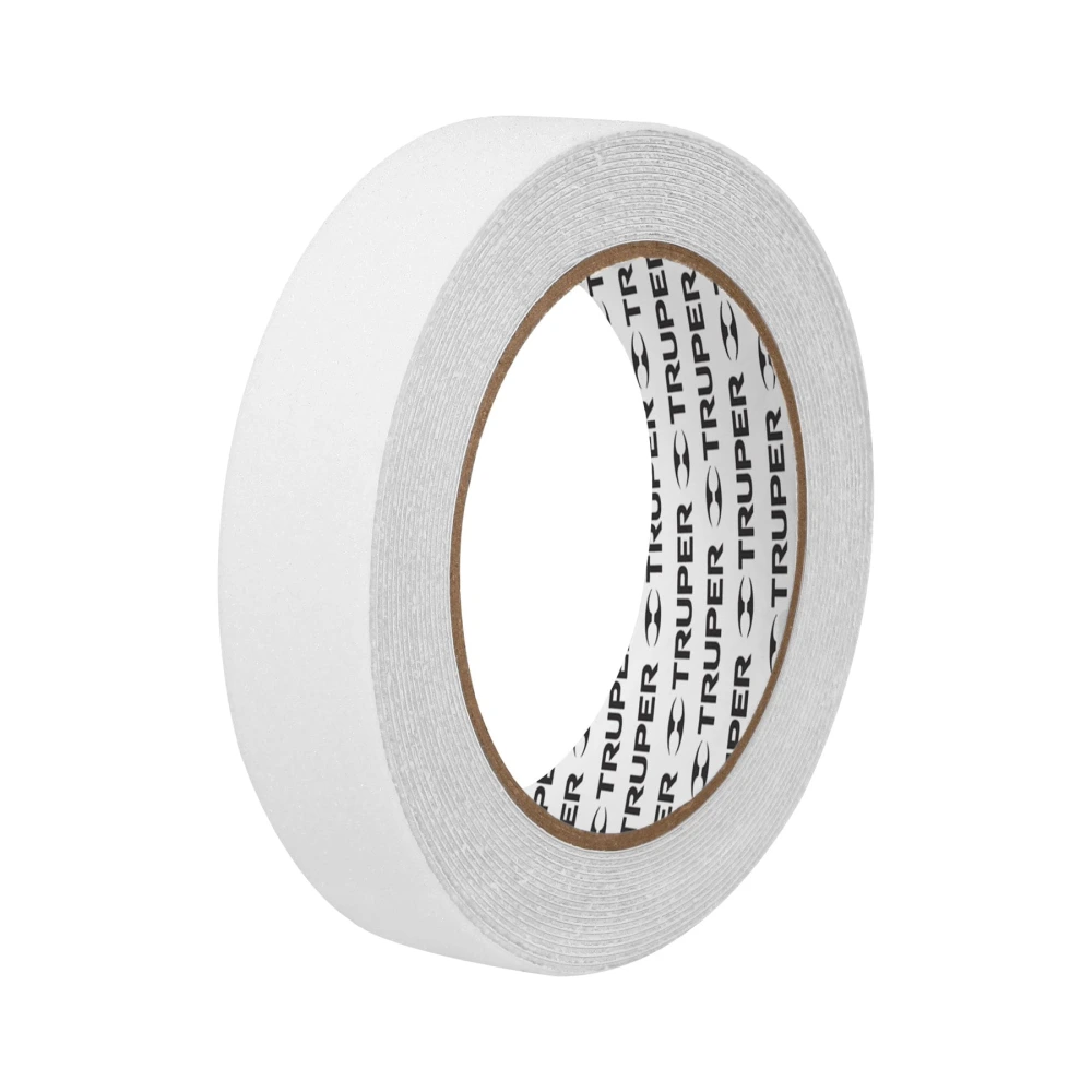 [CIA-15B] 12543 ROLLO DE 5M DE CINTA ANTIDERRAPANTE BLANCA 25MM CON ABRASIVO