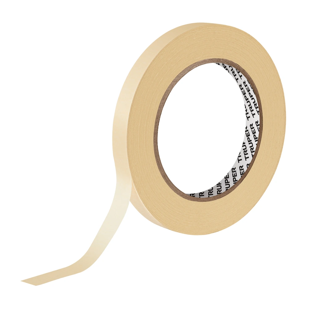[MSK-1/2] 12589 CINTA MASKING TAPE DE 1/2' X 50 M, TRUPER
