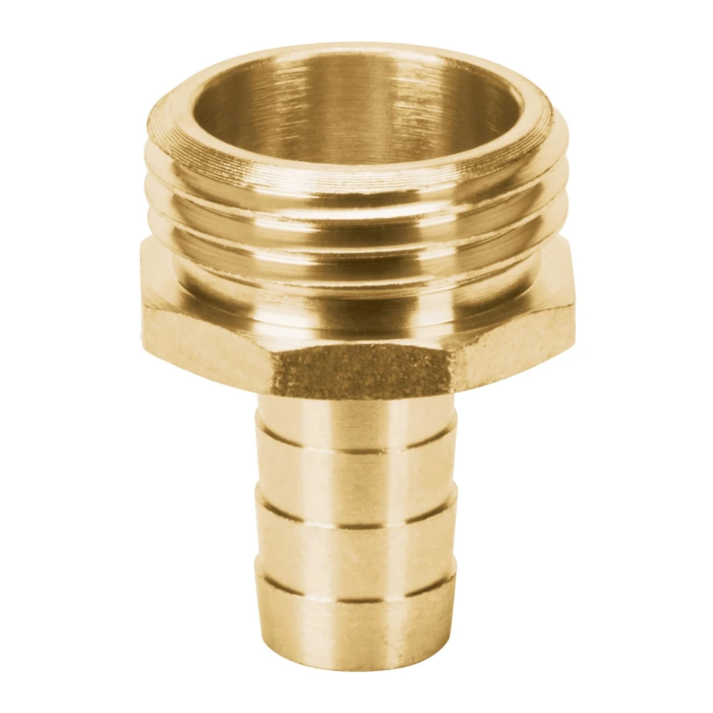 [CM-1/2B] 12702 CONECTOR 1/2' MACHO DE LATÓN SÓLIDO PARA MANGUERA, TRUPER
