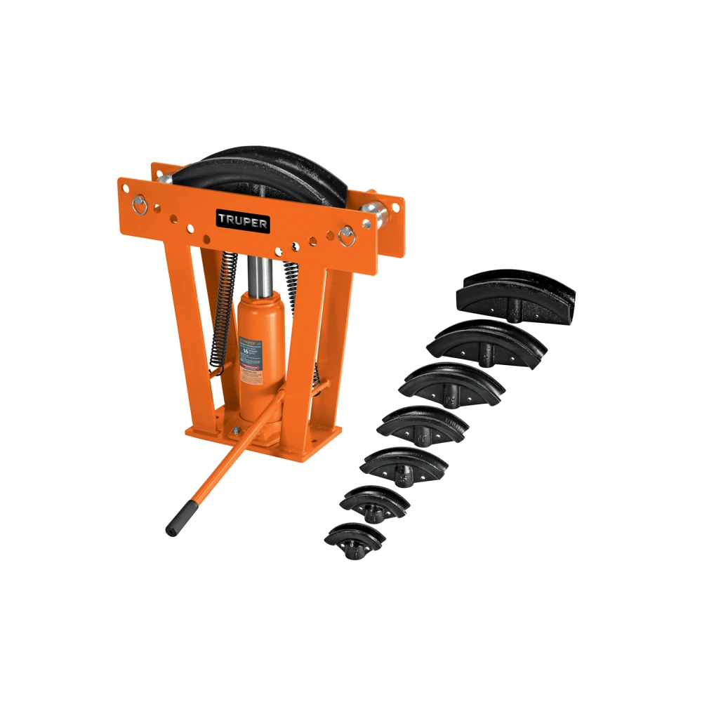 [DTH-16] 12884 DOBLADOR HIDRÁULICO PARA TUBO, 16 TON, TRUPER