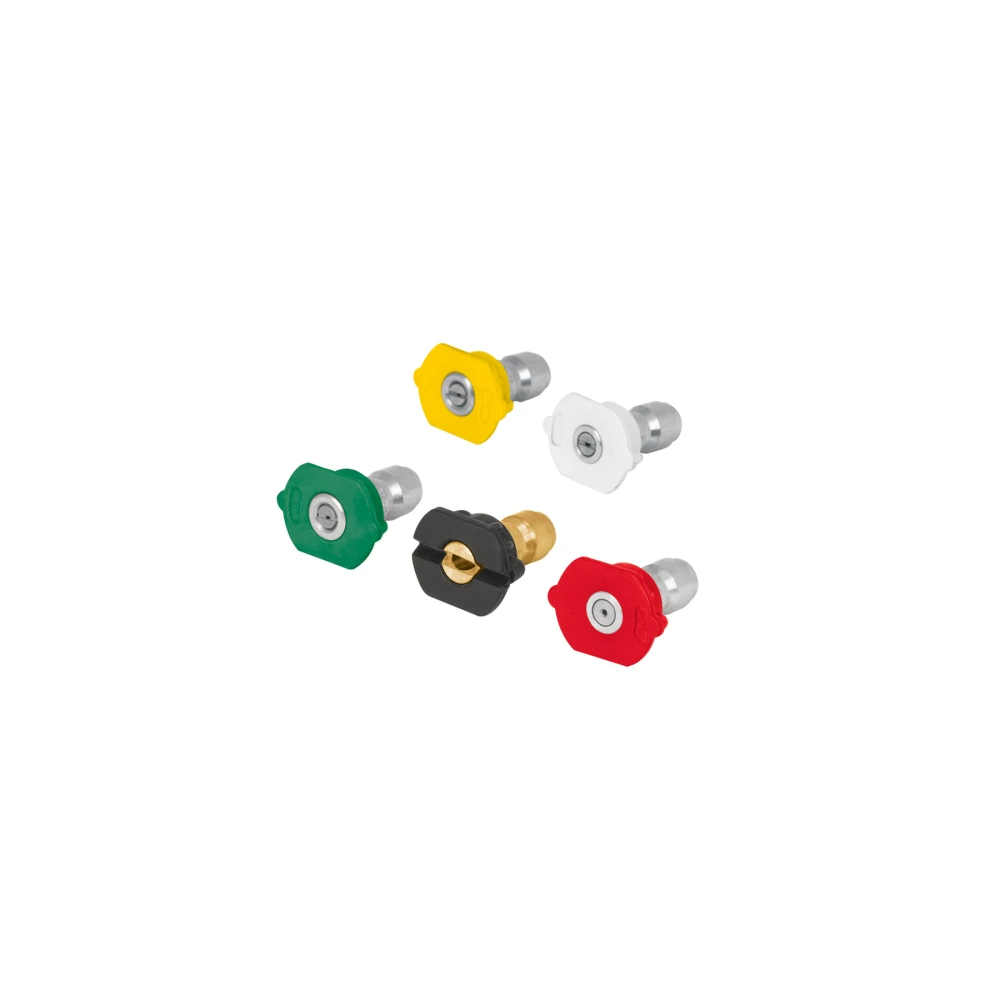 [BOQ-LAGAS] 12896 JUEGO DE 5 BOQUILLAS PARA HIDROLAVADORAS LAGAS-2800 Y 3300