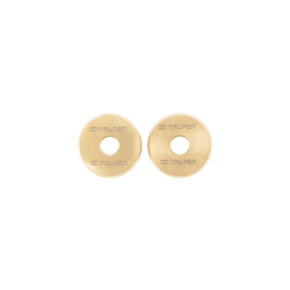 [REP-CAZ-2] 12936 REPUESTO 2 CUCHILLAS TITANIO PARA CORTADOR, 22 MM, TRUPER