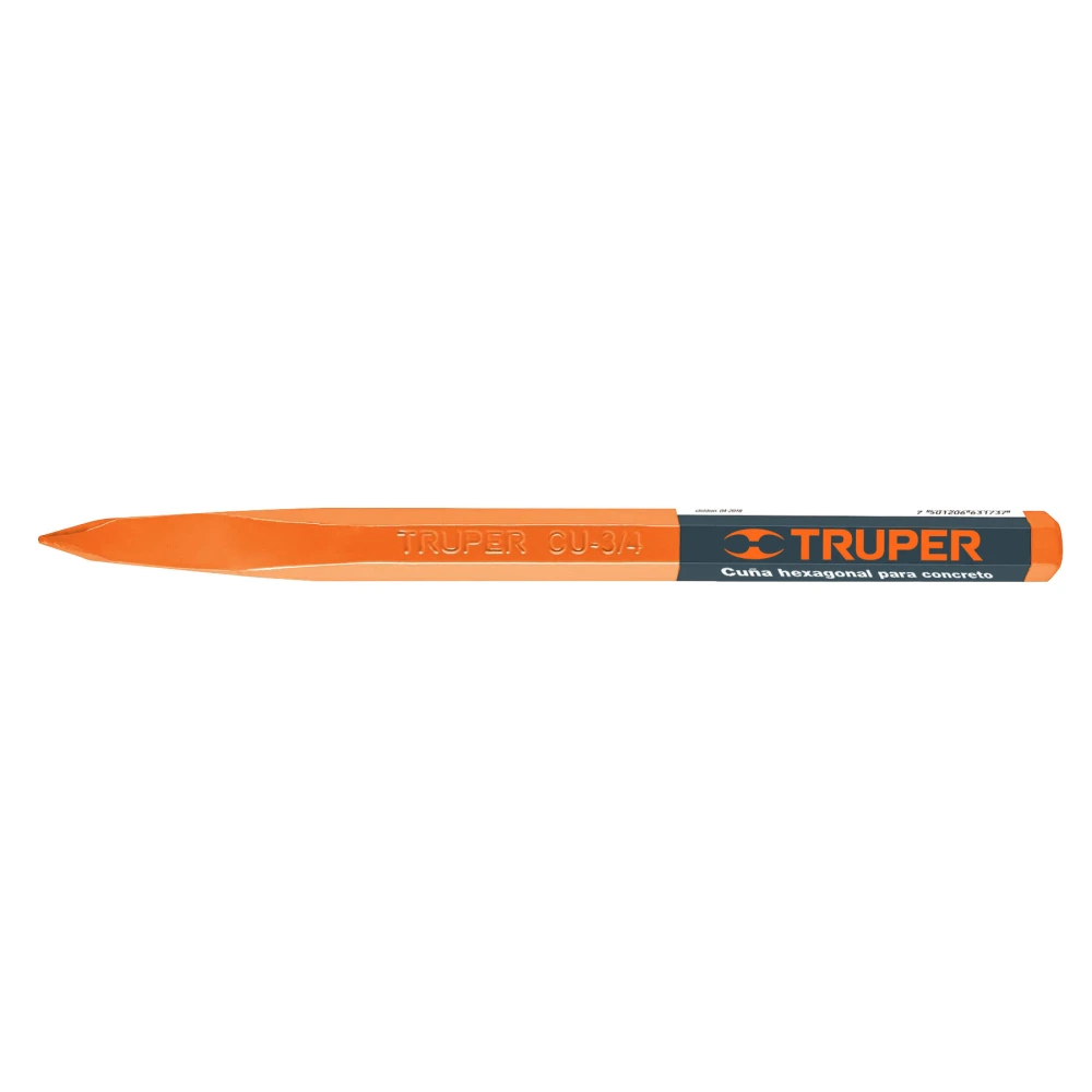 [CU-3/4] 13050 CUÑA PARA CONCRETO DE 3/4', TRUPER