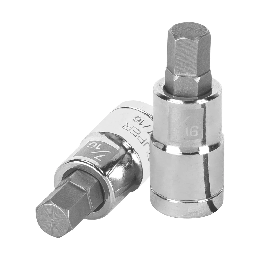 [D-1241-7/16] 13254 DADO PUNTA HEXAGONAL DE 7/16', CUADRO 1/2', TRUPER