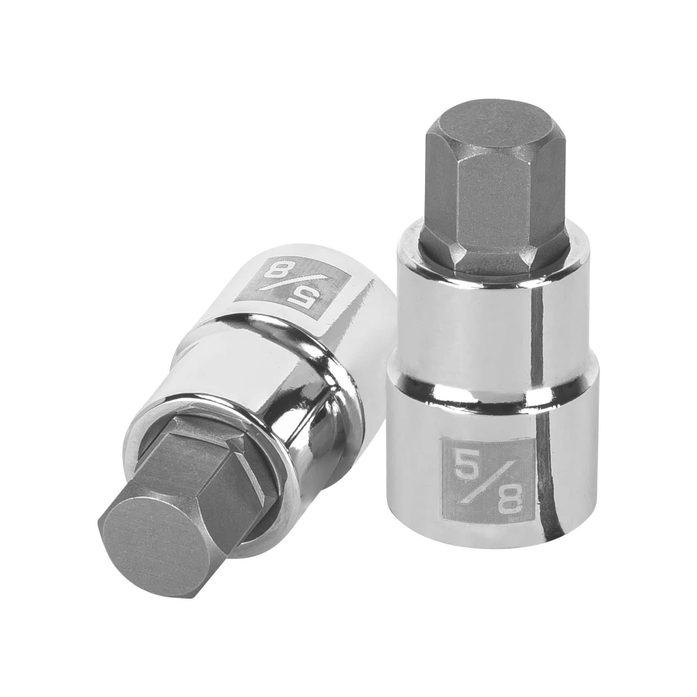 [D-1241-5/8] 13257 DADO PUNTA HEXAGONAL DE 5/8', CUADRO 1/2', TRUPER