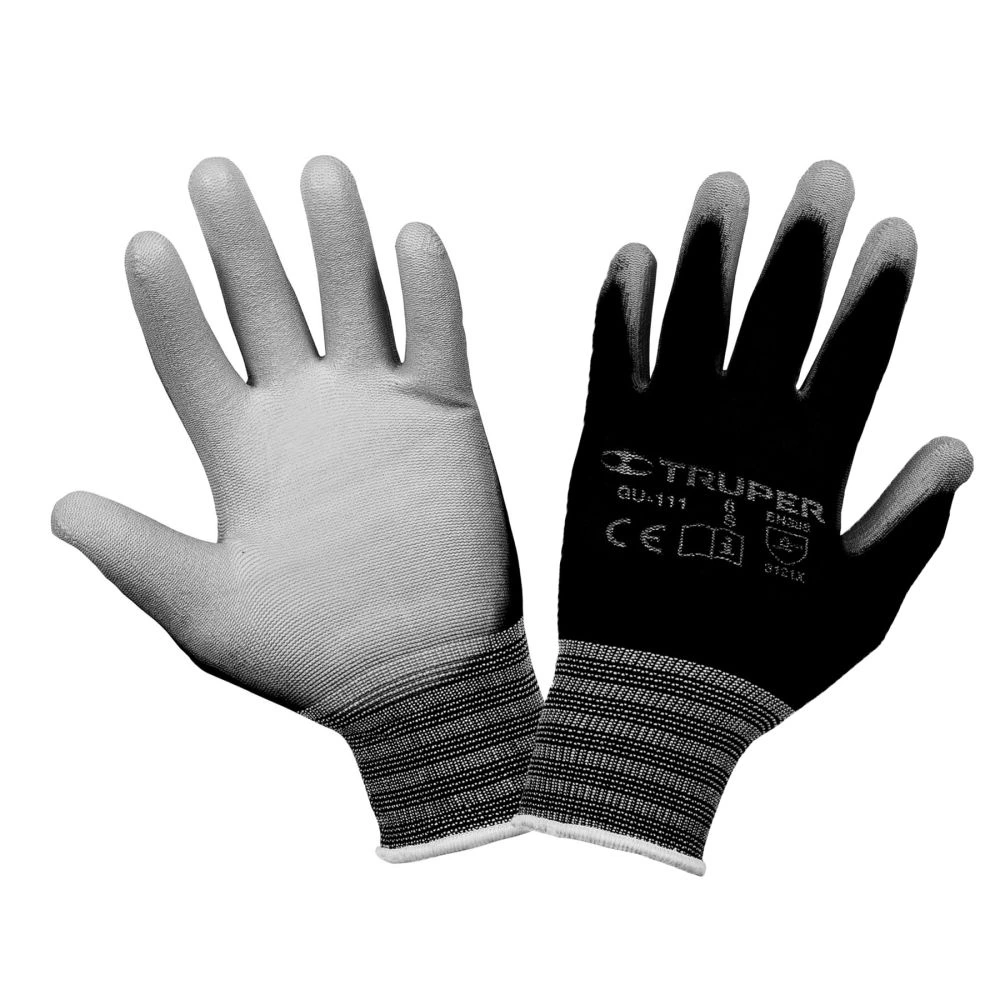 [GU-111] 13290 GUANTES DE NYLON RECUBIERTOS DE POLIURETANO, CH, TRUPER