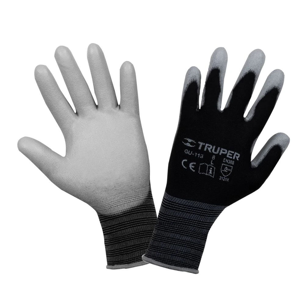 [GU-113] 13292 GUANTES DE NYLON RECUBIERTOS DE POLIURETANO, G, TRUPER