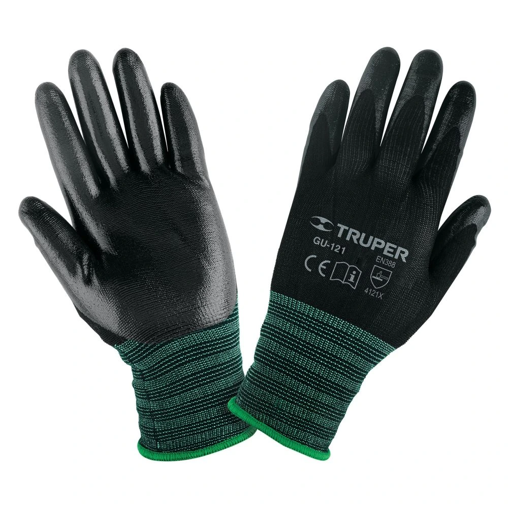 [GU-121] 13293 GUANTES DE NYLON RECUBIERTOS DE NITRILO, CH, TRUPER