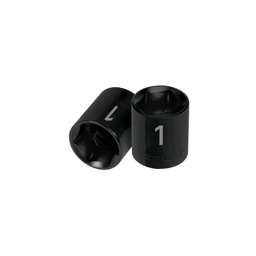 [D-7432-H] 13385 DADO DE IMPACTO DE 1', 6 PUNTAS, CUADRO 1/2', TRUPER