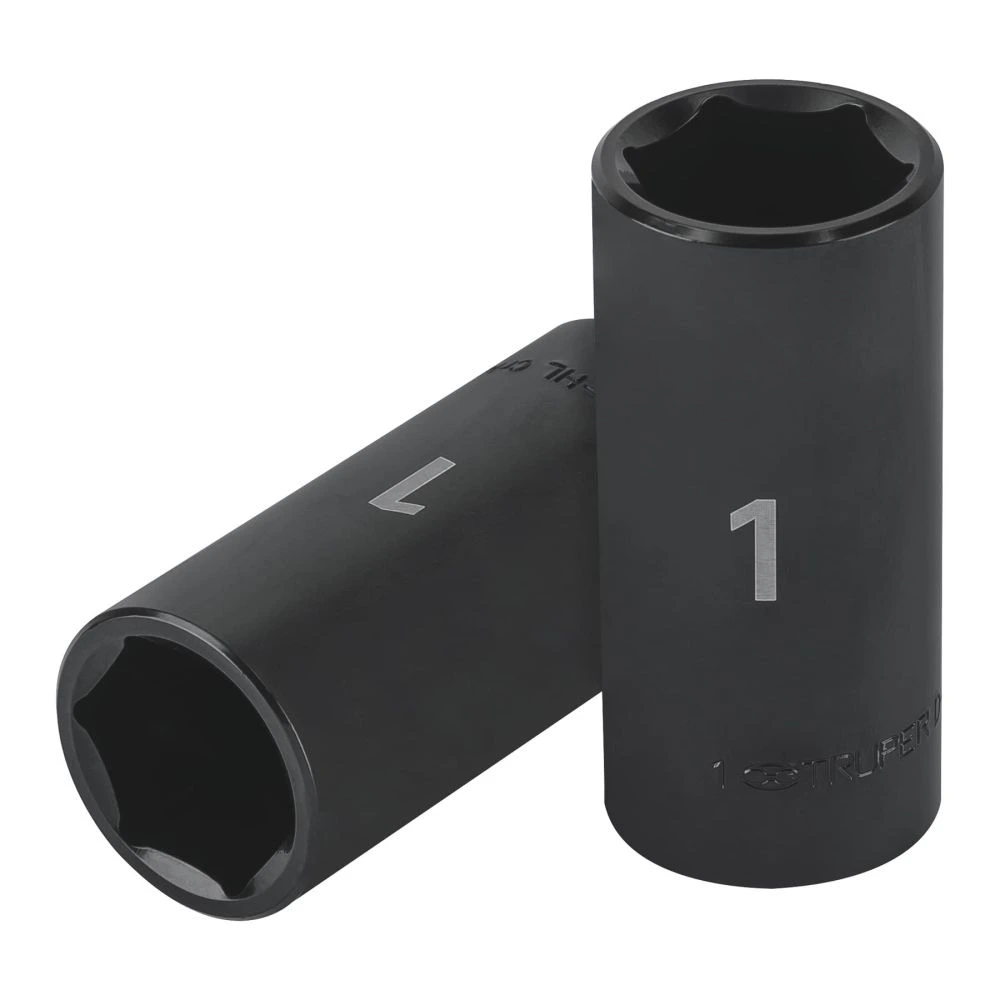 [D-7332-HL] 13396 DADO LARGO IMPACTO DE 1', 6 PUNTAS, CUADRO 1/2', TRUPER