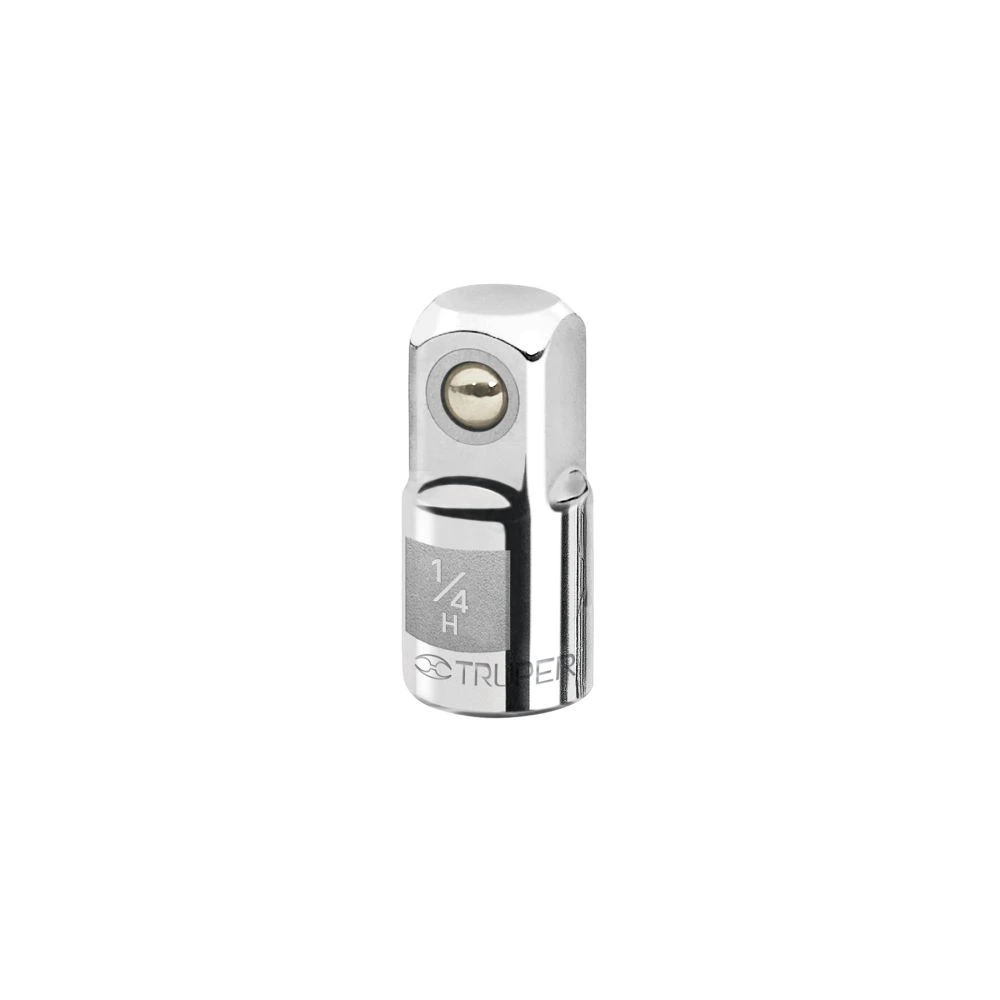 [A-5256] 13417 ADAPTADOR PARA MATRACA DE CUADRO 1/4' A CUADRO 3/8', TRUPER