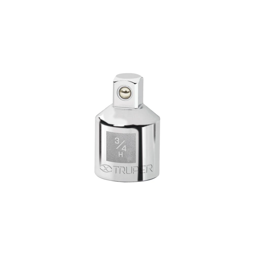 [A-5453] 13424 ADAPTADOR PARA MATRACA DE CUADRO 3/4' A CUADRO 1/2', TRUPER