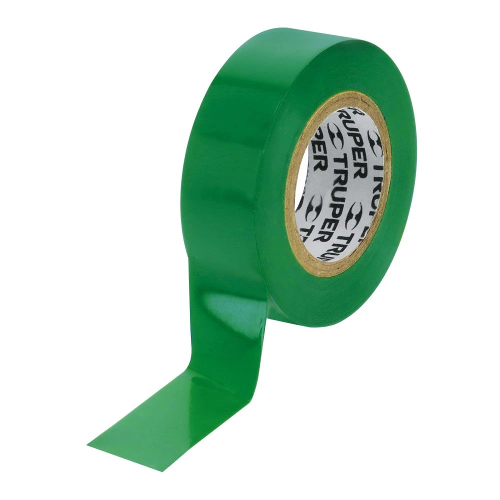[M-22V] 13511 CINTA DE AISLAR DE 9 M X 19 MM, VERDE, TRUPER