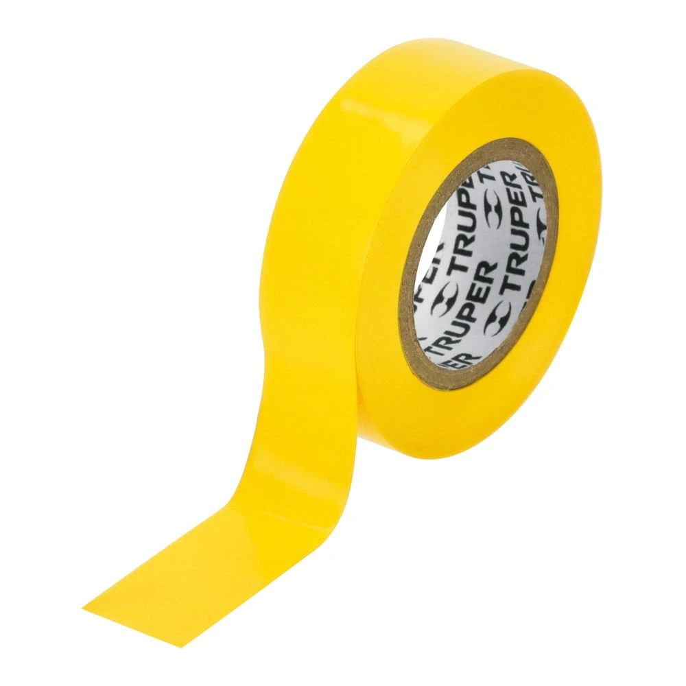 [M-22A] 13512 CINTA DE AISLAR DE 9 M X 19 MM, AMARILLA, TRUPER