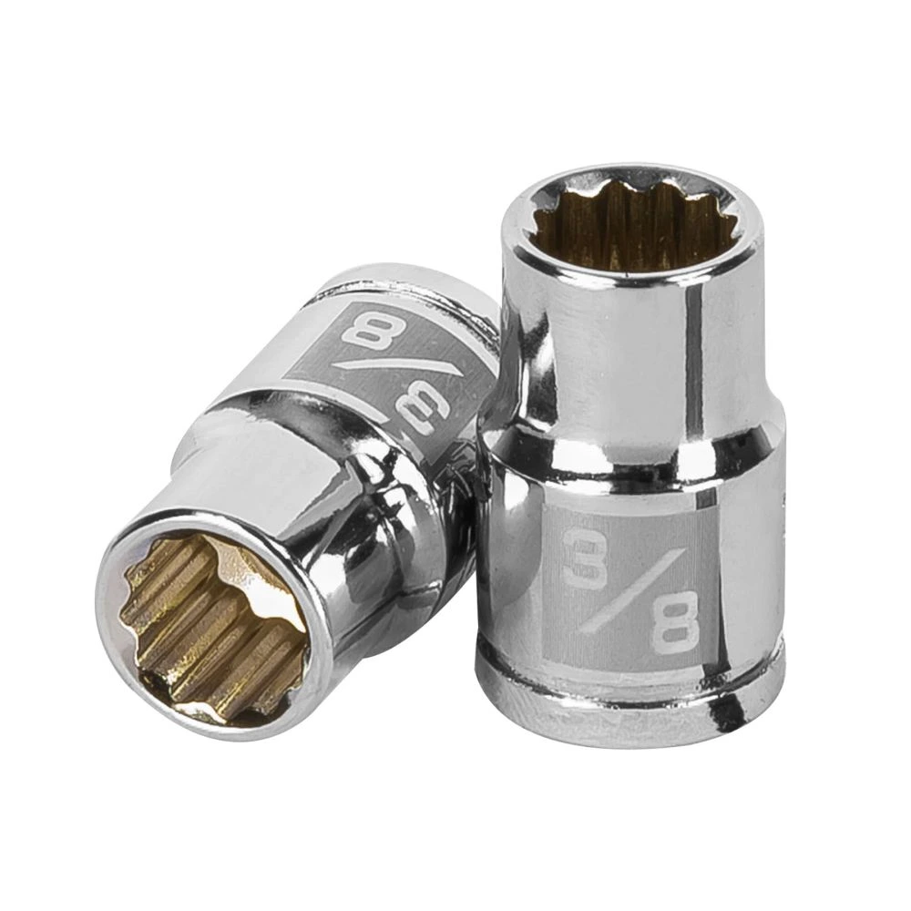 [D-3812] 13582 DADO DE 3/8', 12 PUNTAS, CUADRO 3/8', TRUPER