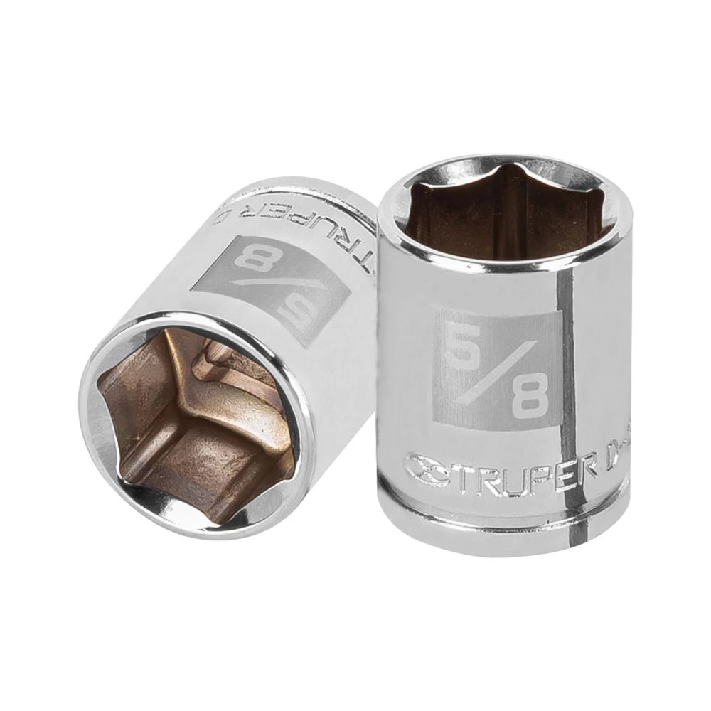 [D-3820-H] 13611 DADO DE 5/8', 6 PUNTAS, CUADRO 3/8', TRUPER