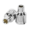 13670 DADO DE 6 MM, 6 PUNTAS, CUADRO 3/8', TRUPER